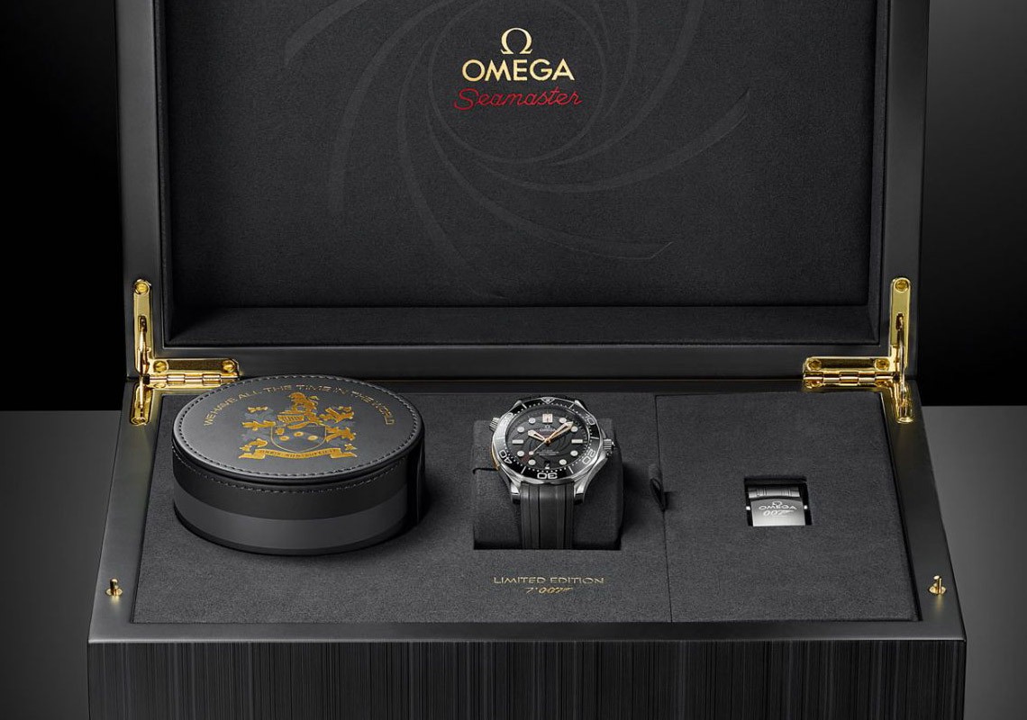 [Review] Đồng hồ mới dành cho điệp viên 007 JamesBond  OMEGA SEAMASTER DIVER 300M CO‑AXIAL MASTER CHRONOMETER 42 MM 210.22.42.20.01.004 Limited Edition
